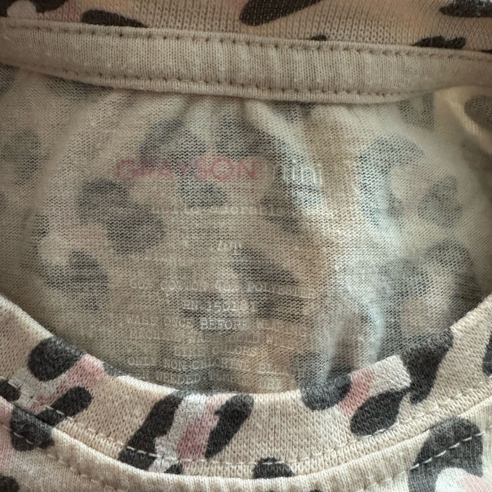 Leopard Print Kids Set - Picture 2 of 3